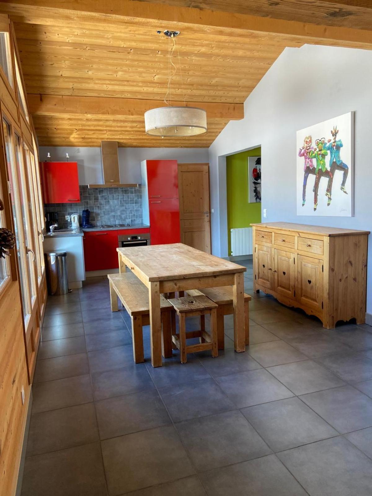 Chalet Fleur Des Alpes เลส์เฌต์ ภายนอก รูปภาพ