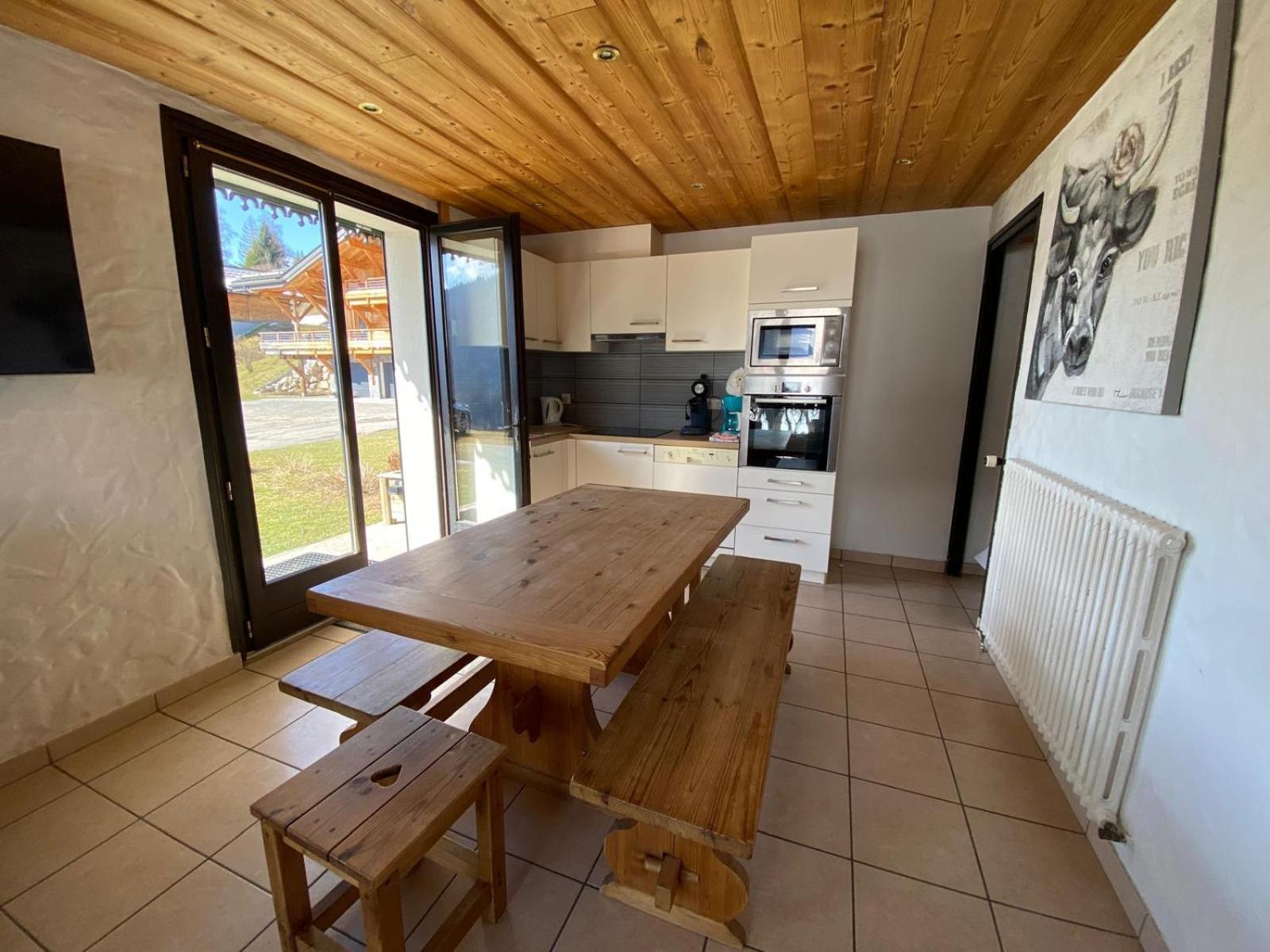 Chalet Fleur Des Alpes เลส์เฌต์ ภายนอก รูปภาพ