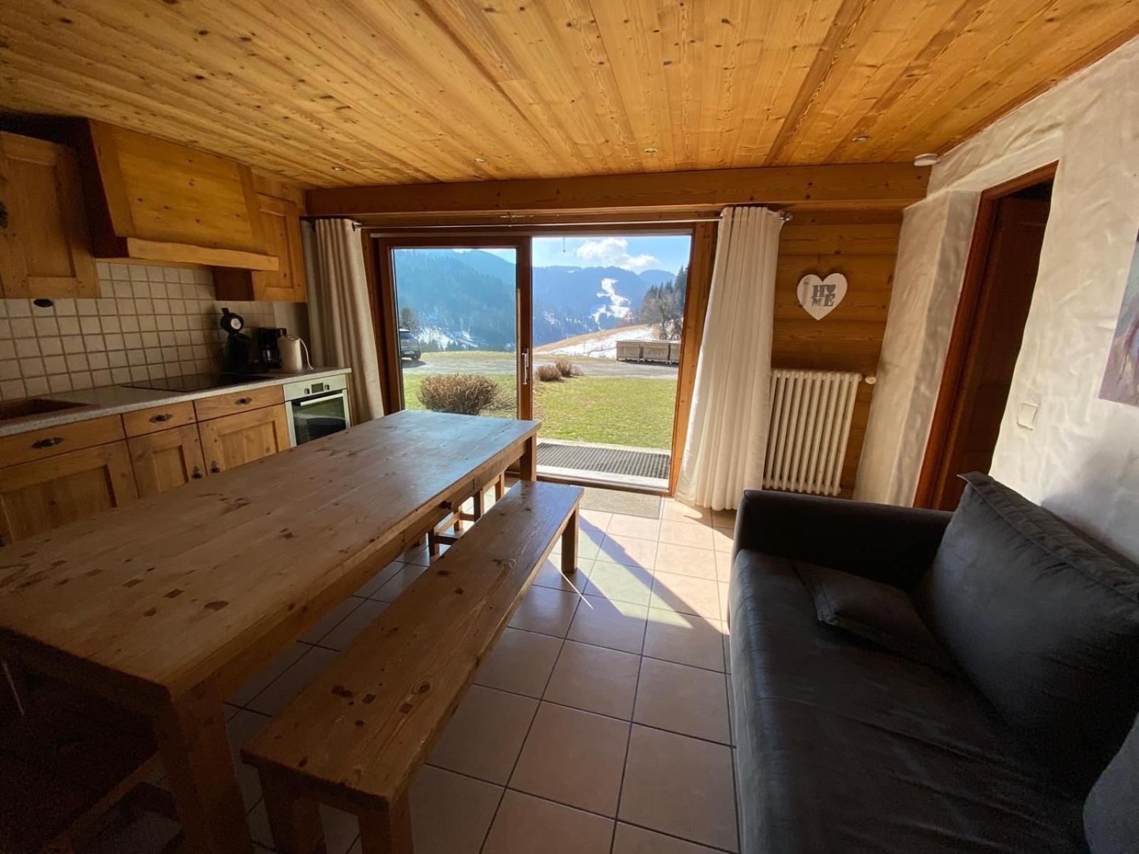 Chalet Fleur Des Alpes เลส์เฌต์ ภายนอก รูปภาพ