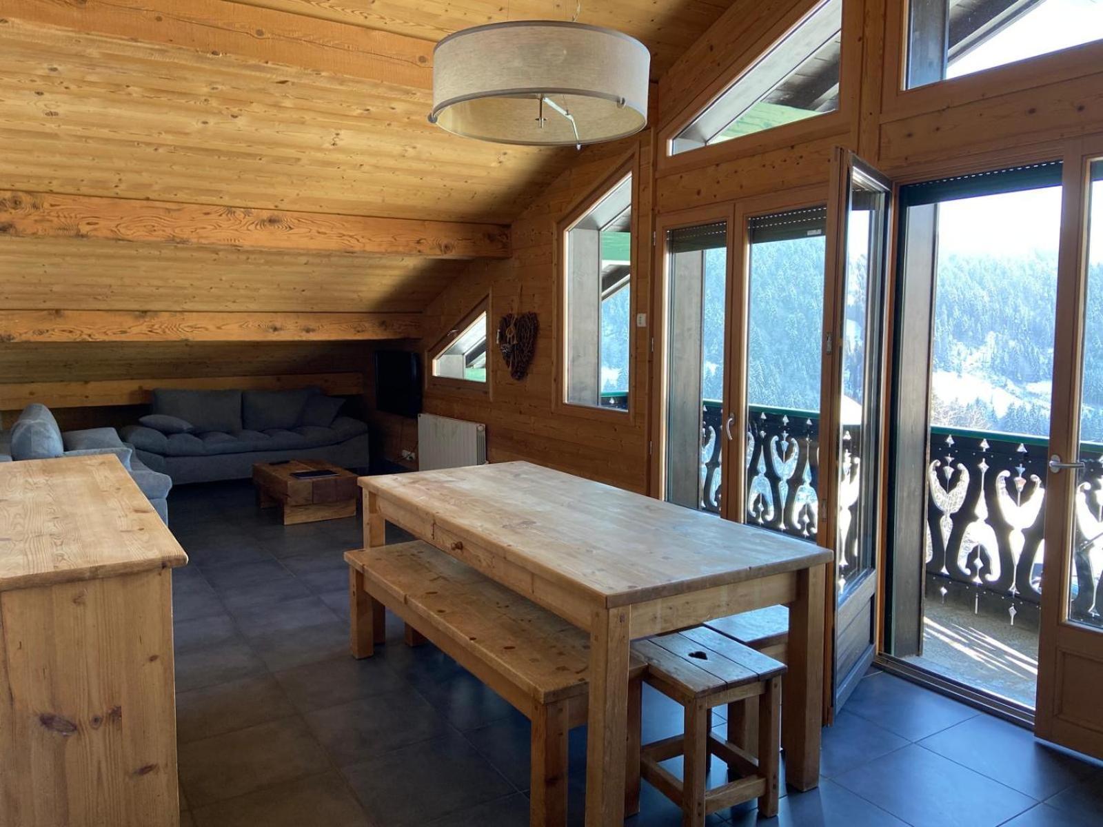 Chalet Fleur Des Alpes เลส์เฌต์ ภายนอก รูปภาพ