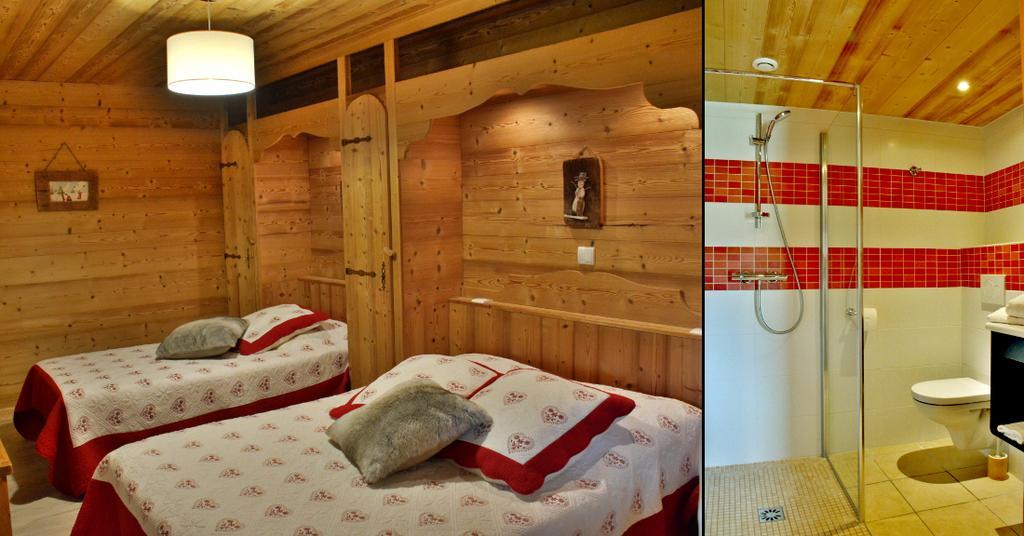 Chalet Fleur Des Alpes เลส์เฌต์ ภายนอก รูปภาพ
